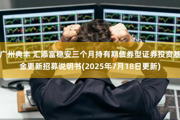 广州典丰 汇添富稳安三个月持有期债券型证券投资基金更新招募说明书(2025年7月18日更新)
